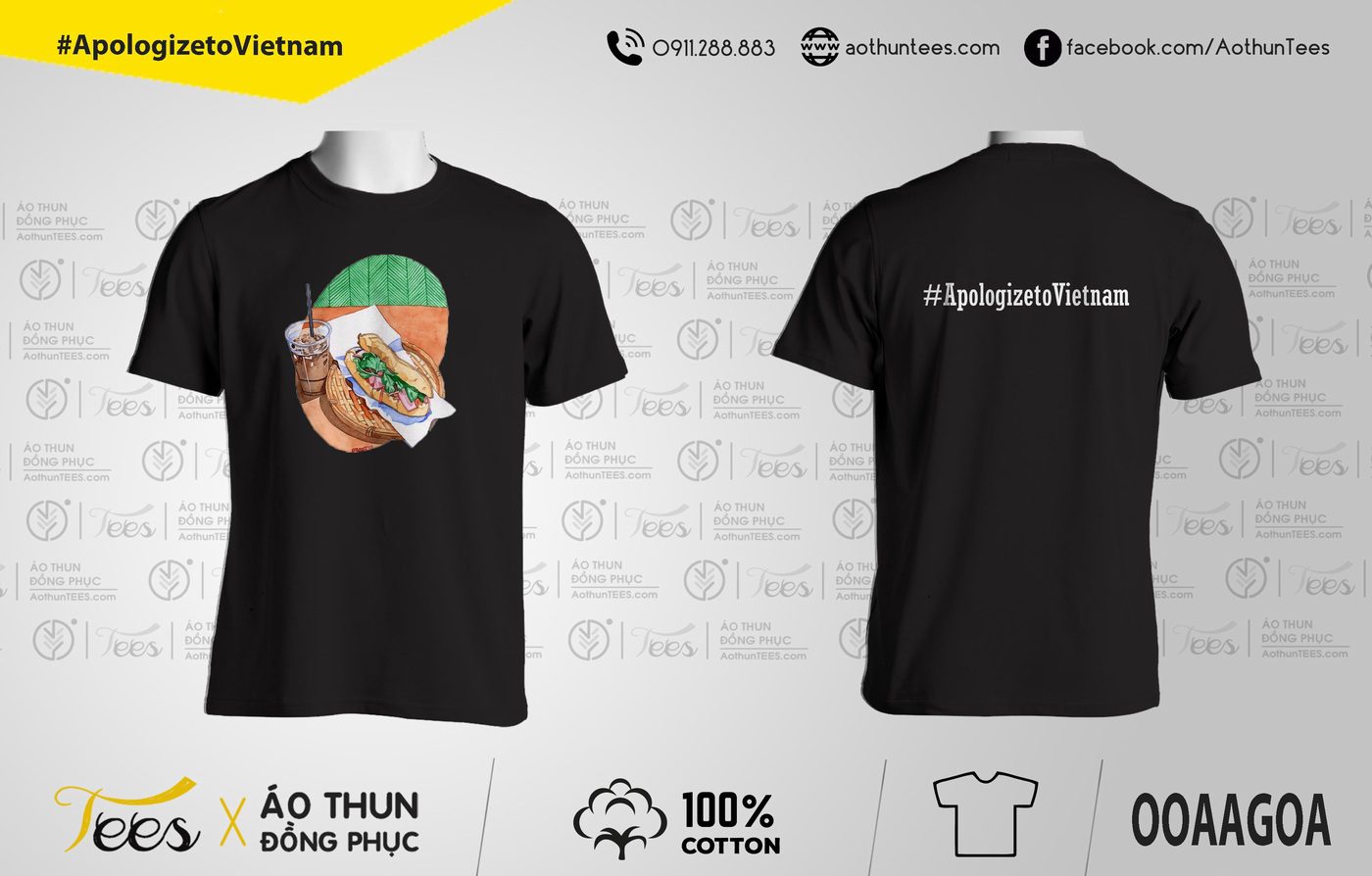 Áo thun #ApologizetoVietnam 2 Áo thun #ApologizetoVietnam - Ảnh 2