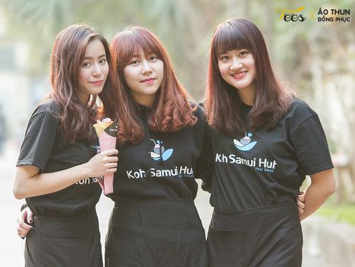 Năng động áo thun đồng phục quán Thái Koh Samui Hut - samui10