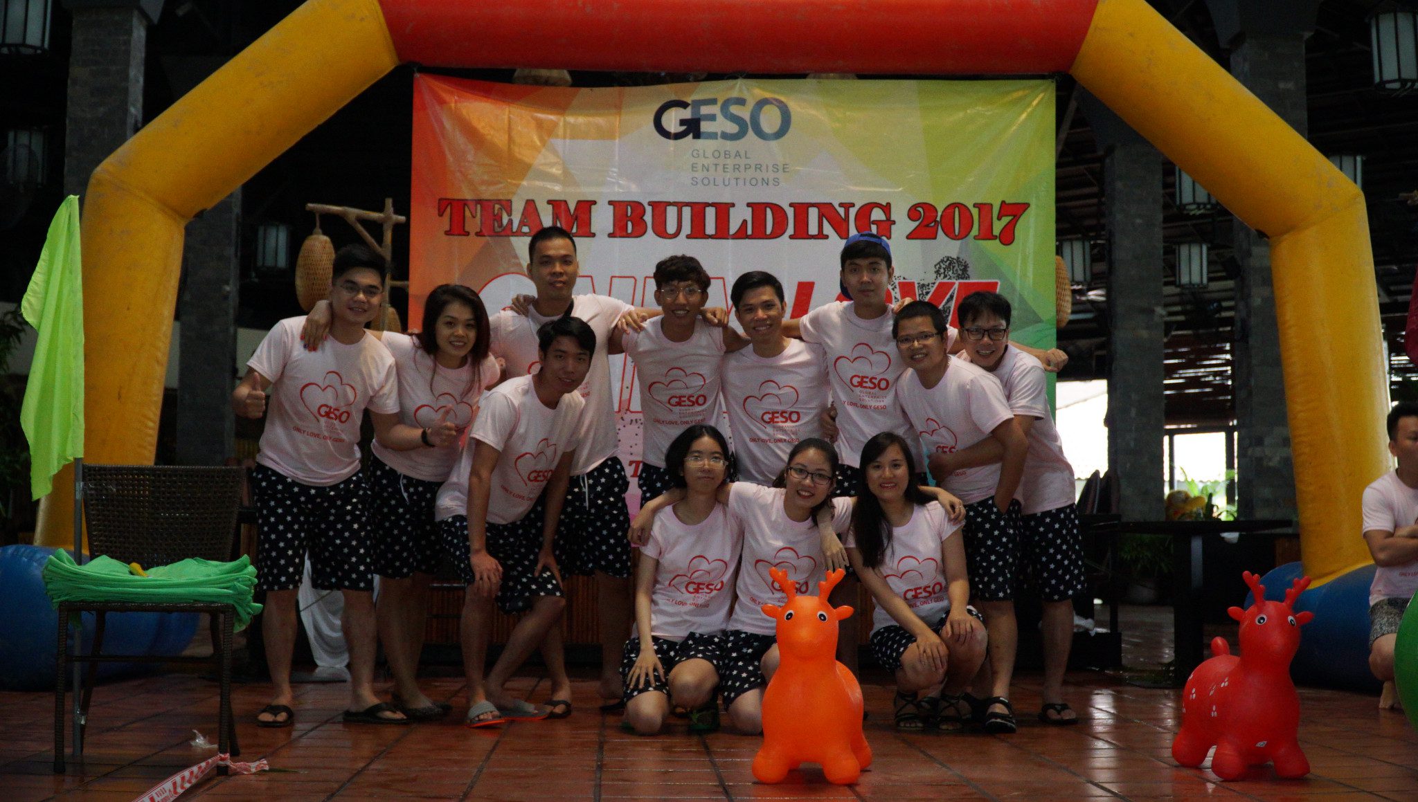 Áo thun team building - Công ty Geso - geso10