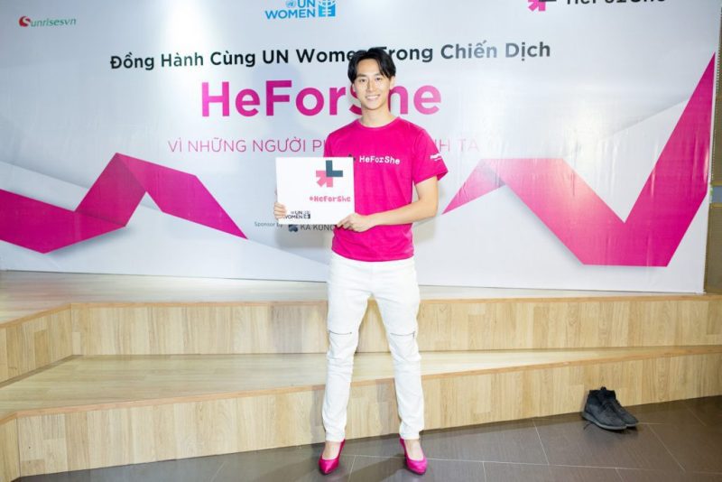 Áo thun HeForShe - UN Women Việt Nam - heforshe 20 TAF 9981