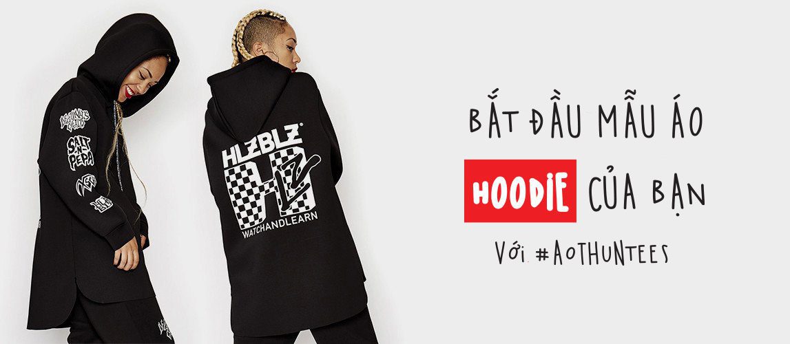 Giới thiệu sản phẩm áo Hoodie - Sweater đồng phục - banner hoodie