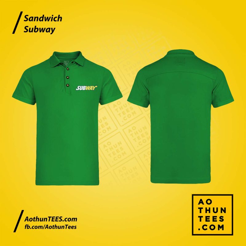 Áo thun đồng phục Sandwich Subway - subway
