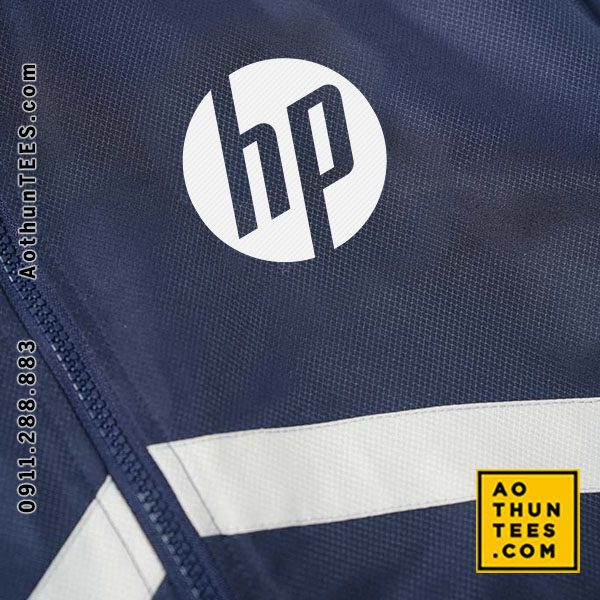 Áo khoác đồng phục HP® Việt Nam - Ao khoac dong phuc HP font logo