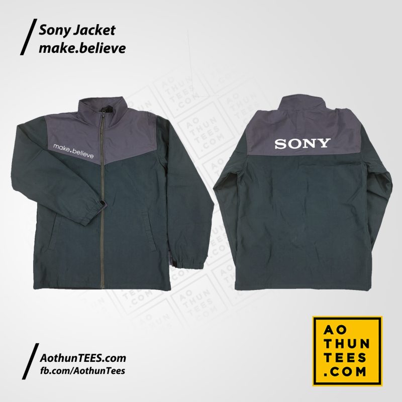 Áo khoác đồng phục giữ ấm của Sony - ao khoac dong phuc sony 2 mat